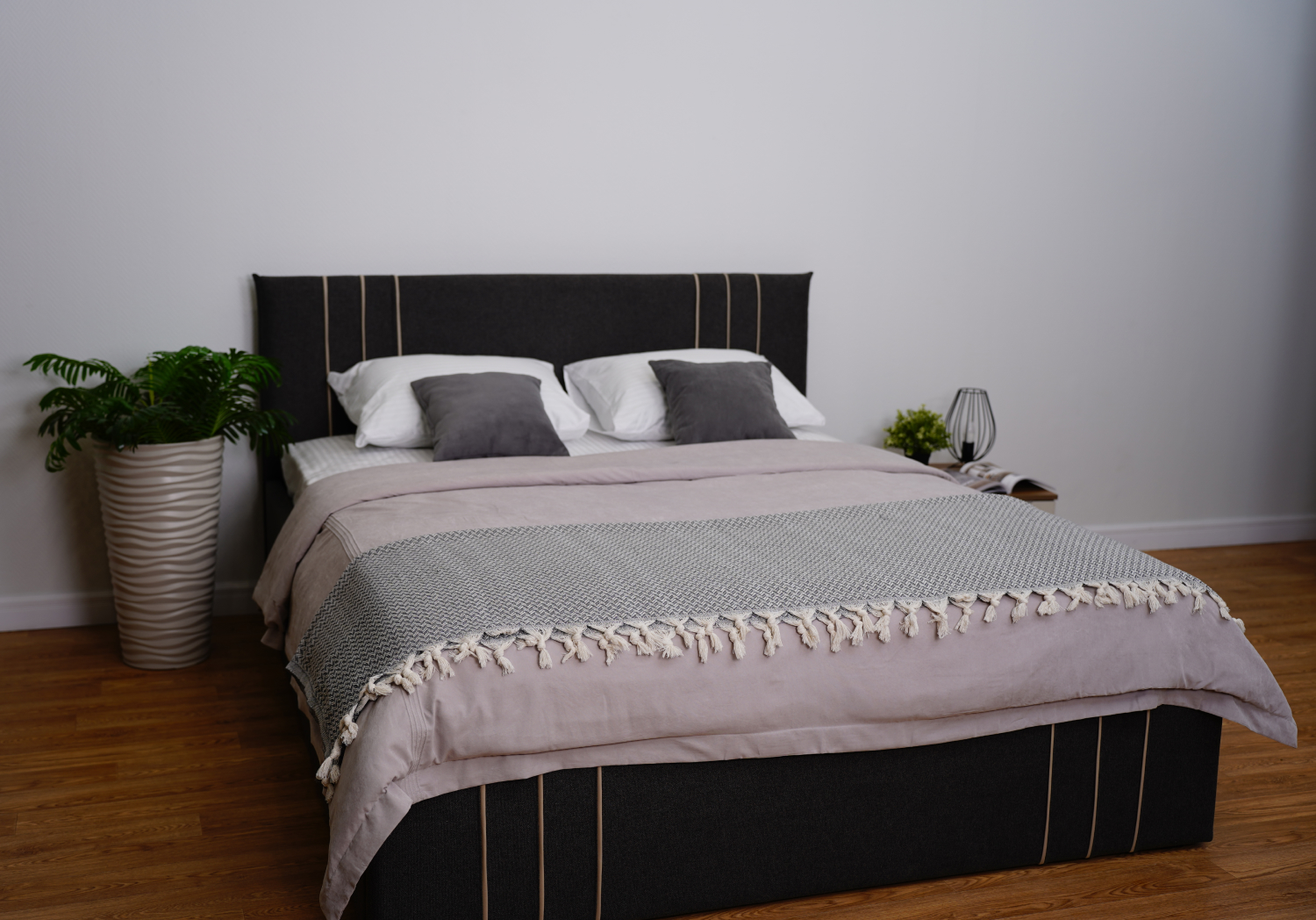 Кровать Леванте 1,6 Графит